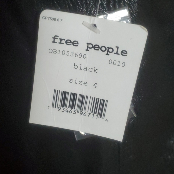 Free People Payton Paperbag Mini Skirt Size 4 NWT - Picture 8 of 8